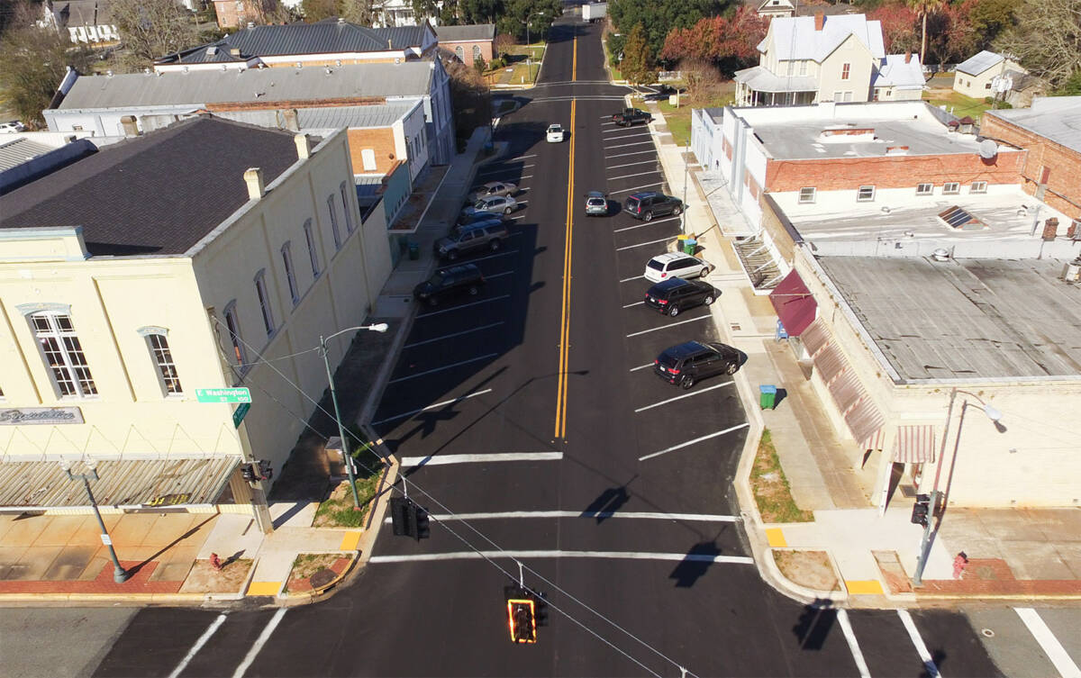 SR 12 in Quincy Aerial