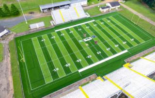 A Football Field with New AstroTurf